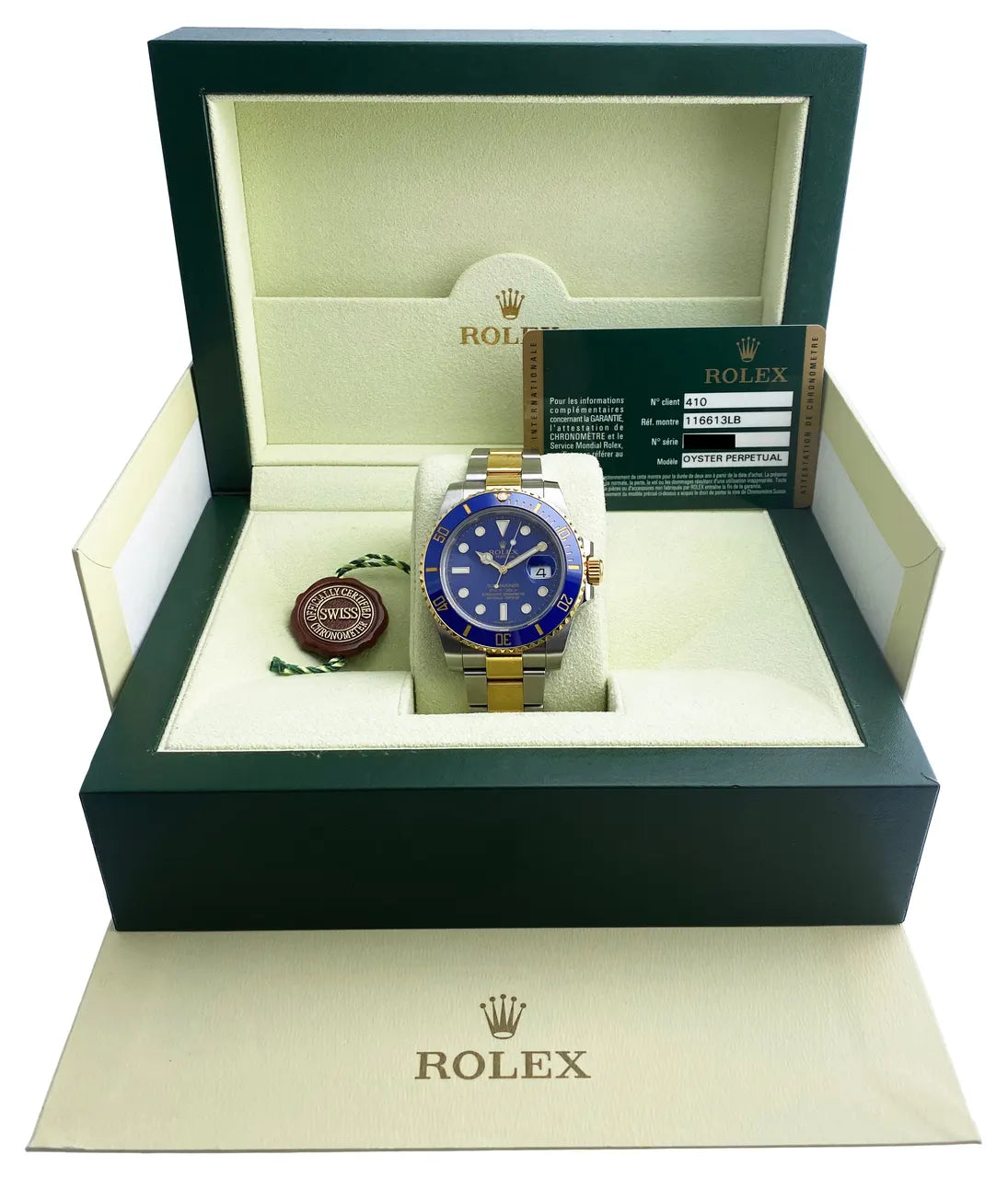 Rolex Submariner Blue Gold