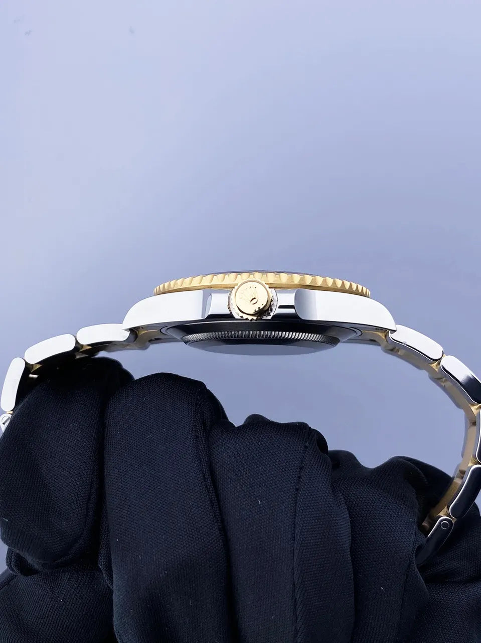Rolex Two-Tone Submariner Black - Hình 4