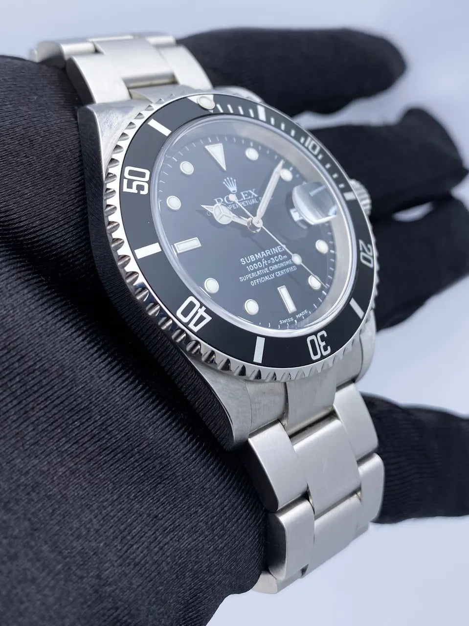 stainless Rolex Submariner Date - Hình 3
