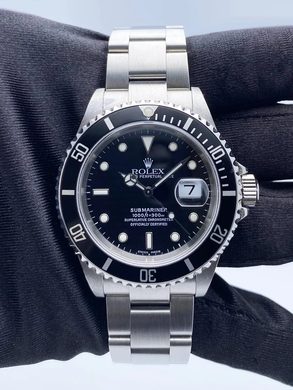 stainless Rolex Submariner Date - Hình 2