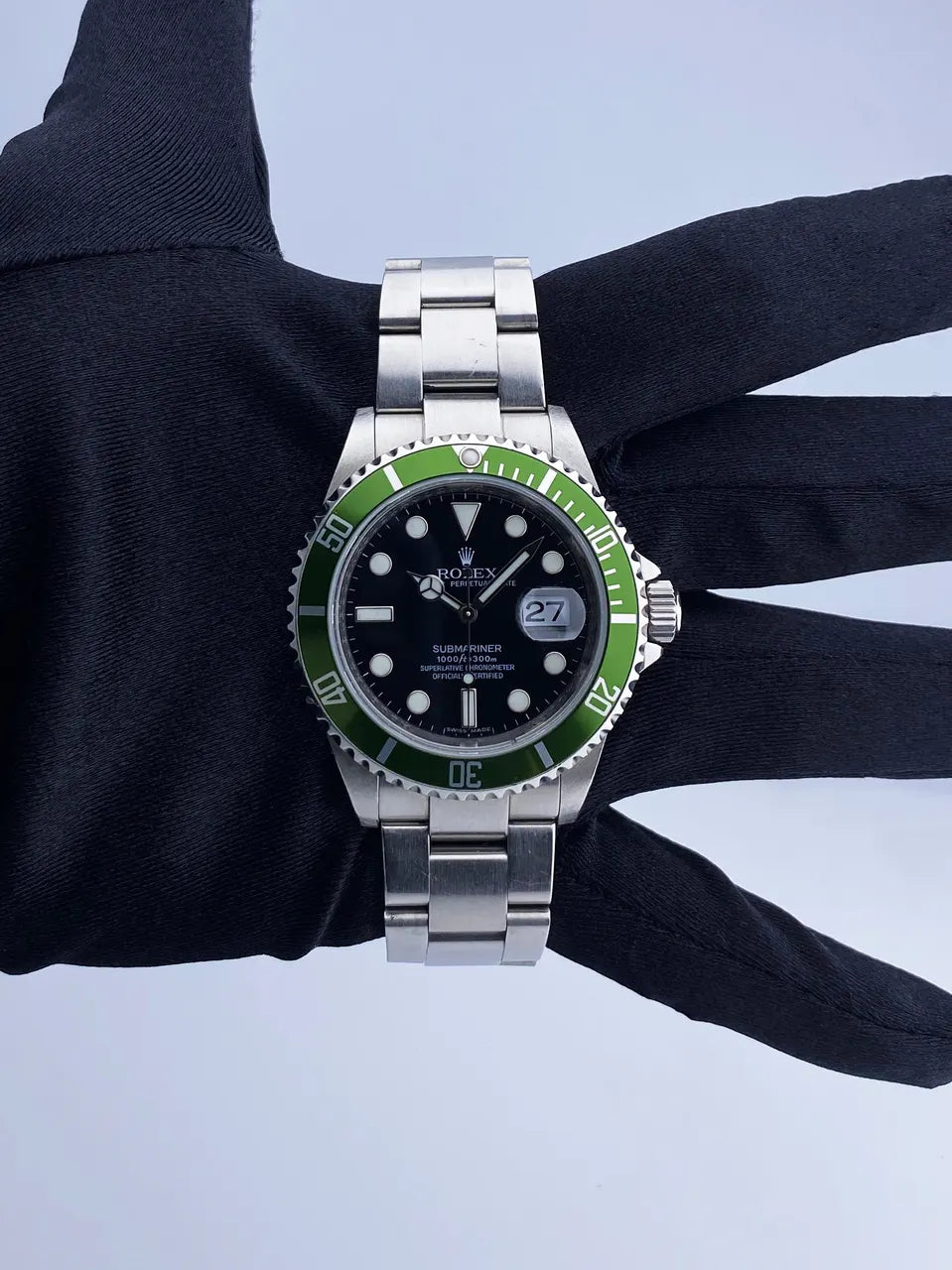 Rolex Green Bezel Submariner stainless - Hình 2