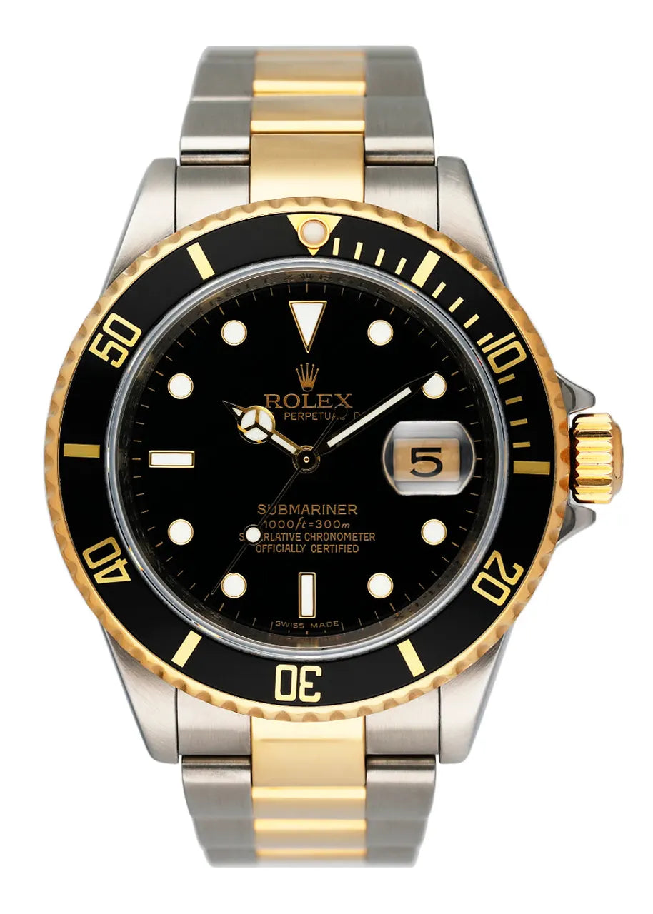 Rolex Submariner Two-Tone black dial