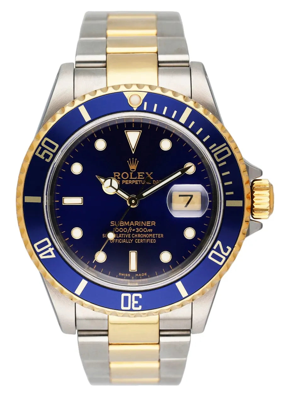 Rolex Two-Tone Blue Submariner