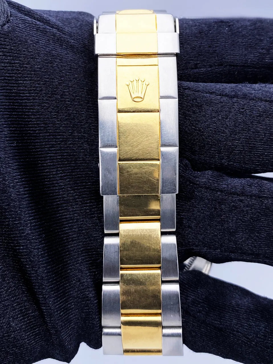 submariner Rolex Gold Dial Blue Bezel - Hình 6