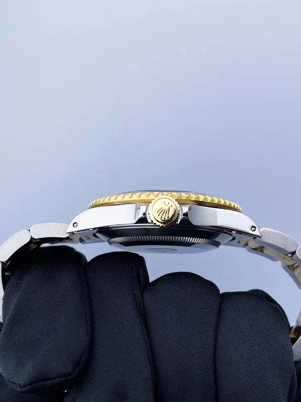 submariner Rolex Gold Champagne Dial - Hình 4