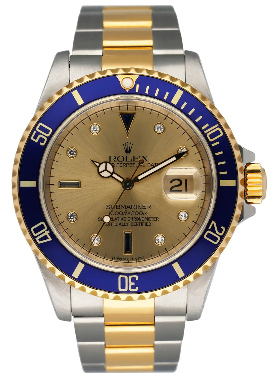 Rolex Gold Diamond Submariner