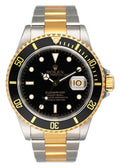 black Rolex Two-Tone Submariner