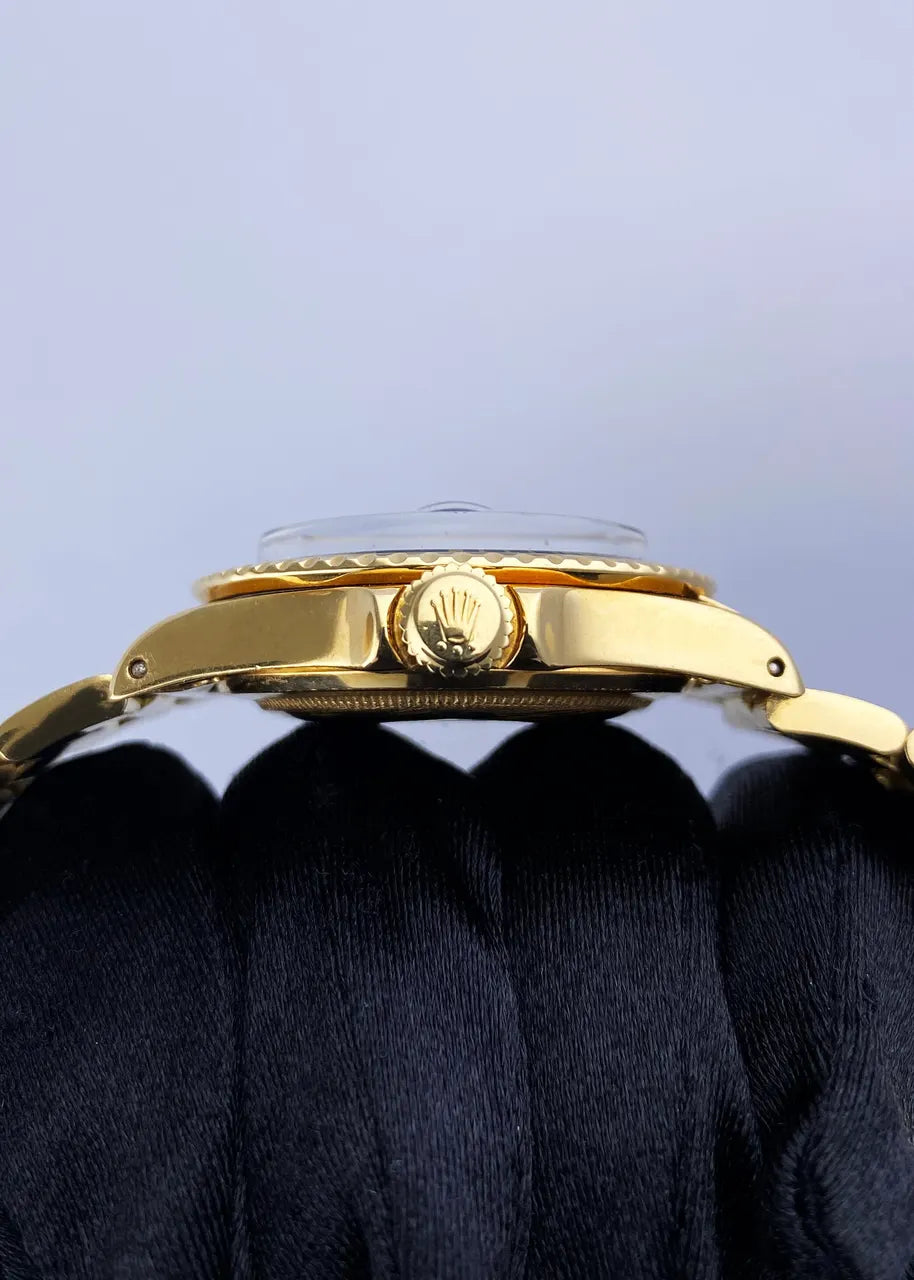 Rolex Blue Dial Gold - Hình 4