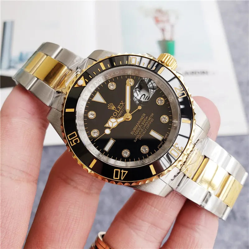 Rolex Two-Tone Diamond Submariner - Hình 4