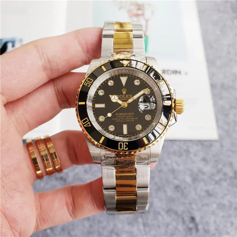 Rolex Two-Tone Diamond Submariner - Hình 5