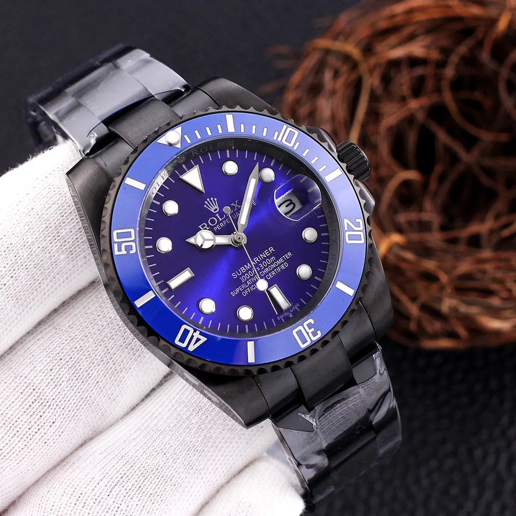Rolex Submariner Gold Black Dial - Hình 5