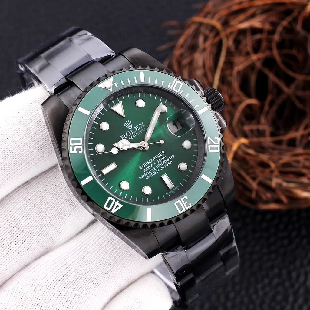 Rolex Submariner Gold Black Dial - Hình 6