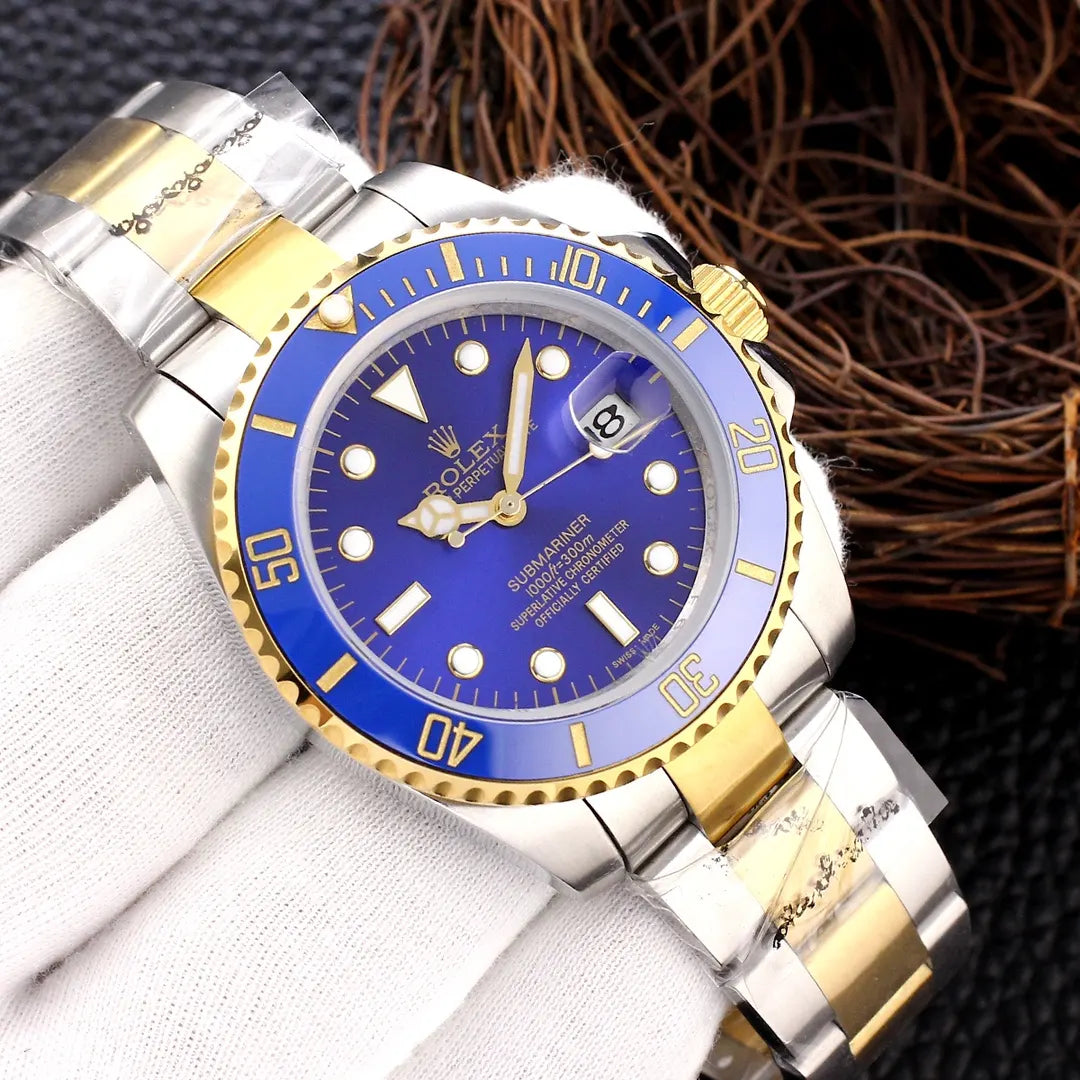 Rolex Submariner Gold Black Dial - Hình 4