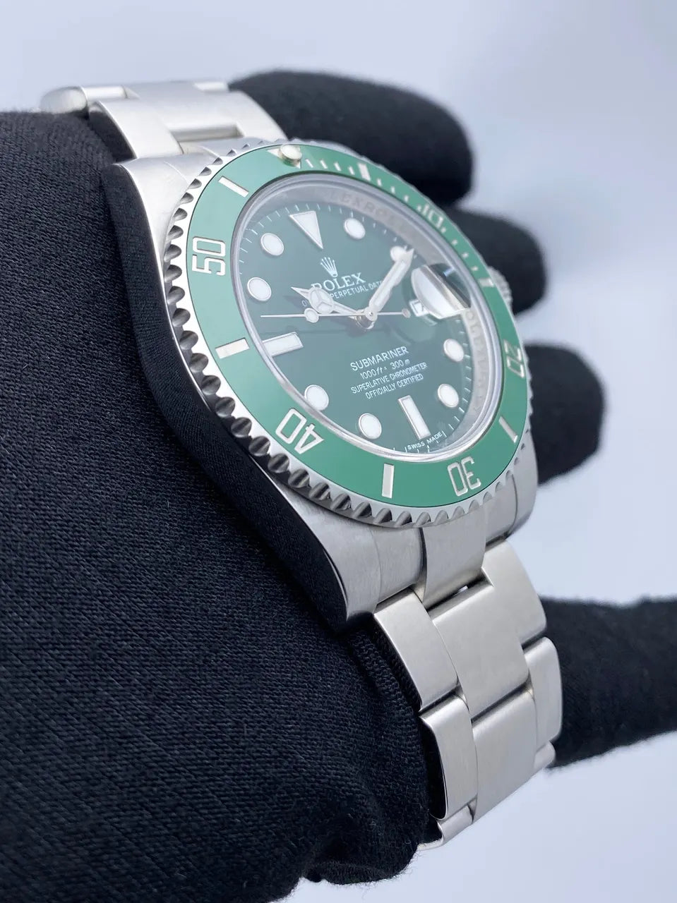 Rolex Green Bezel Submariner stainless - Hình 3