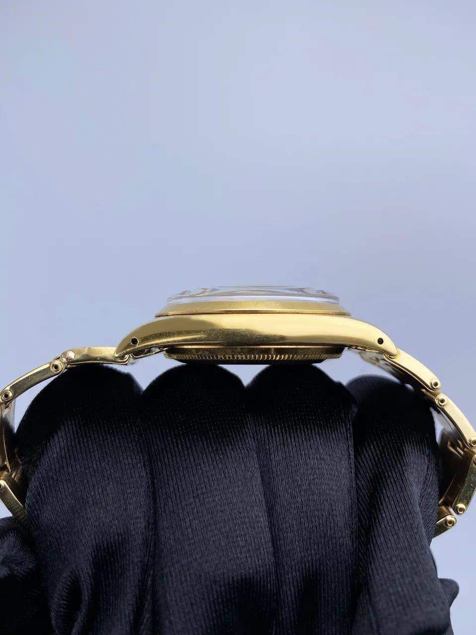 Rolex Tru-Beat Gold Watch - Hình 5
