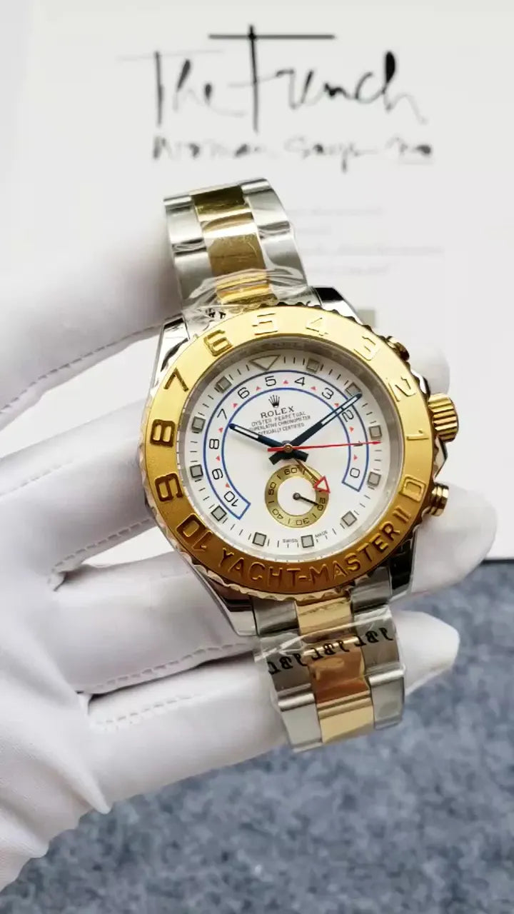 Rolex White Dial Yacht-Master