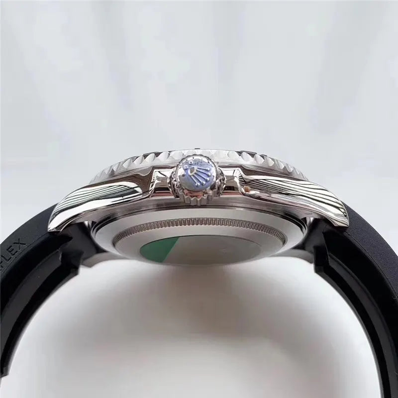 Rolex Black Rubber Oystersteel - Hình 3