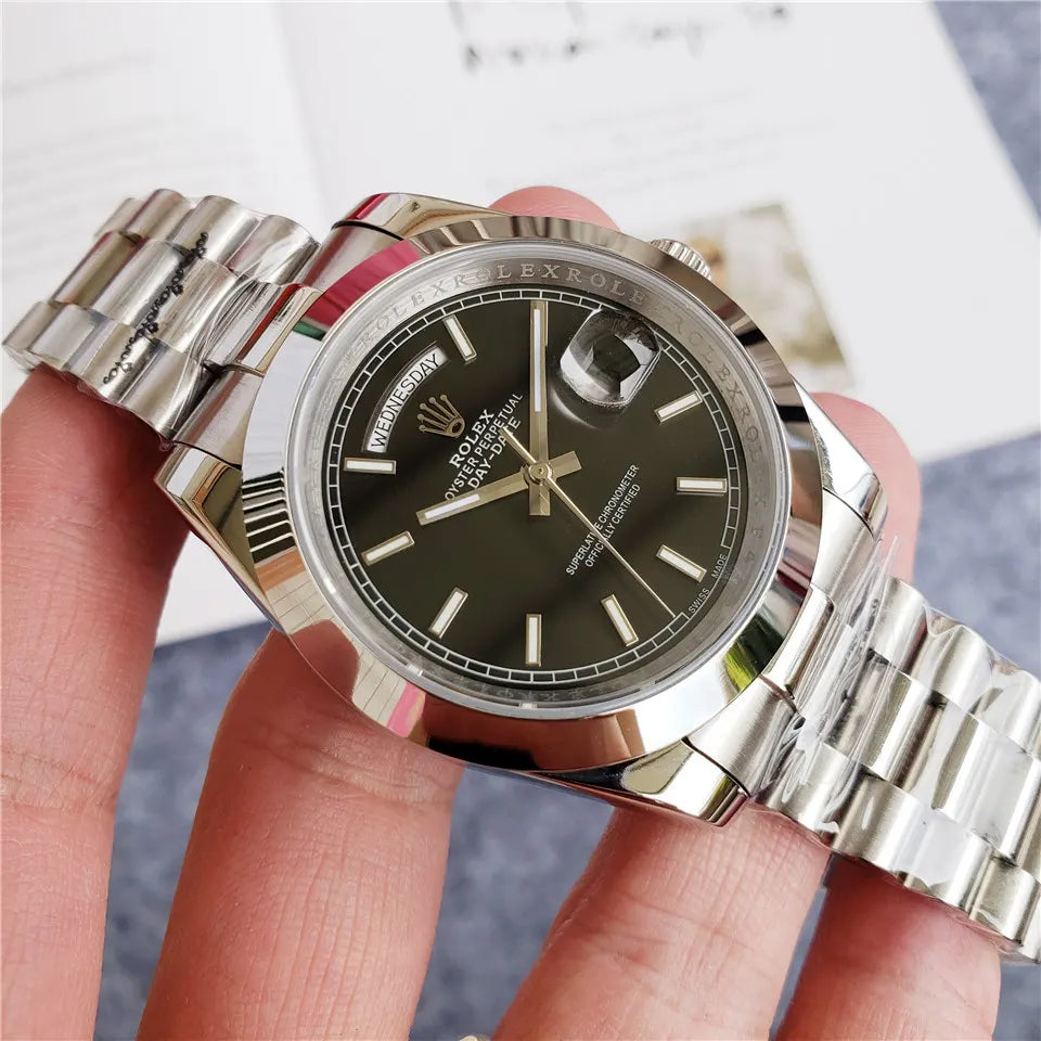 Rolex Day-Date Black Dial - Hình 5