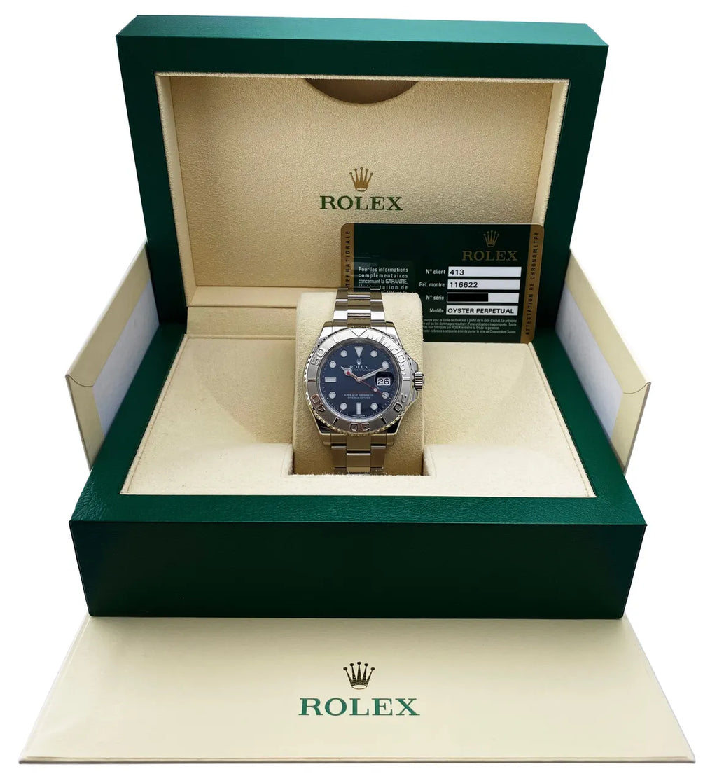 Rolex Blue Dial Yacht-Master - Hình 2