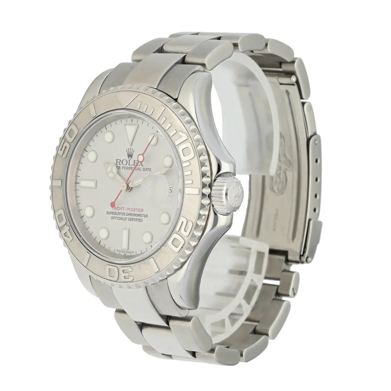 Rolex Silver Dial Watch - Hình 2