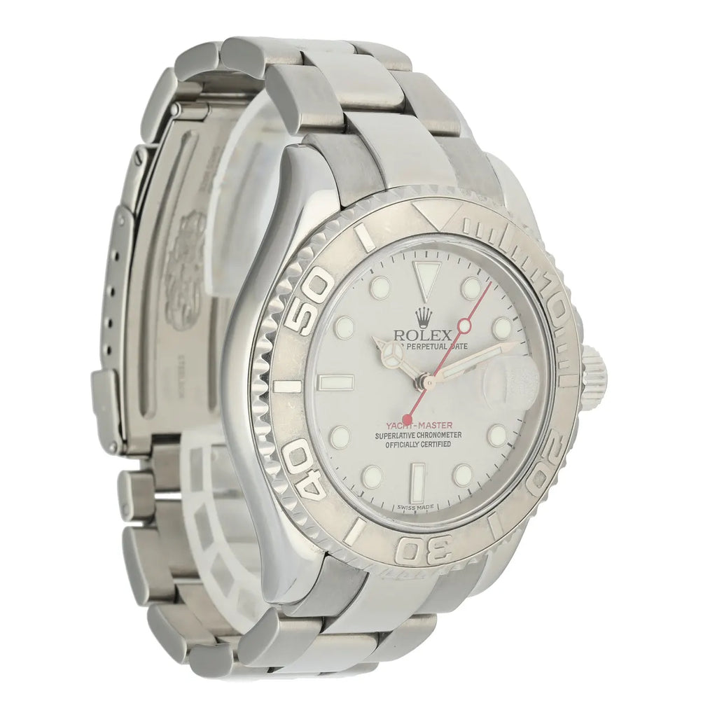 Rolex Yacht-Master Silver Dial stainless - Hình 3