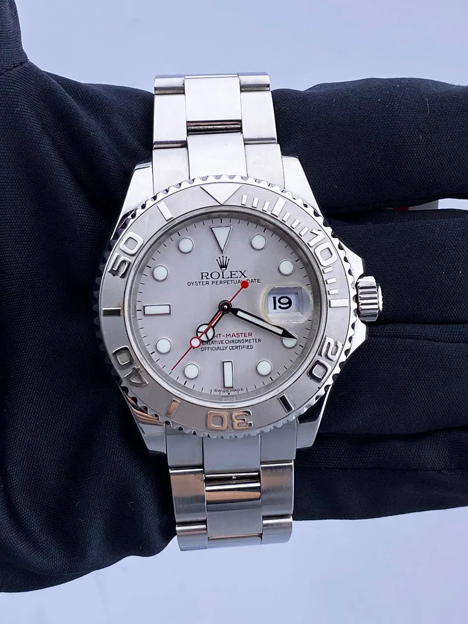 Rolex Platinum Dial Yacht-Master - Hình 2