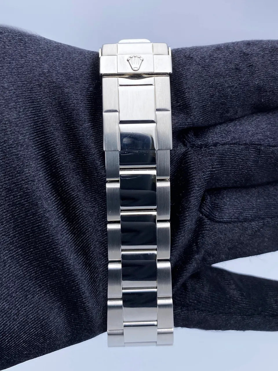 silver Rolex Platinum Yacht-Master - Hình 6