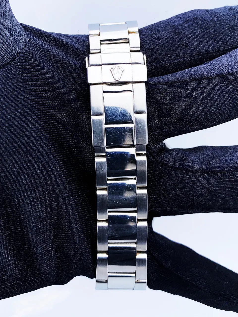yacht Rolex Platinum Dial Steel - Hình 6
