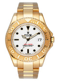 Rolex Gold White Dial yacht