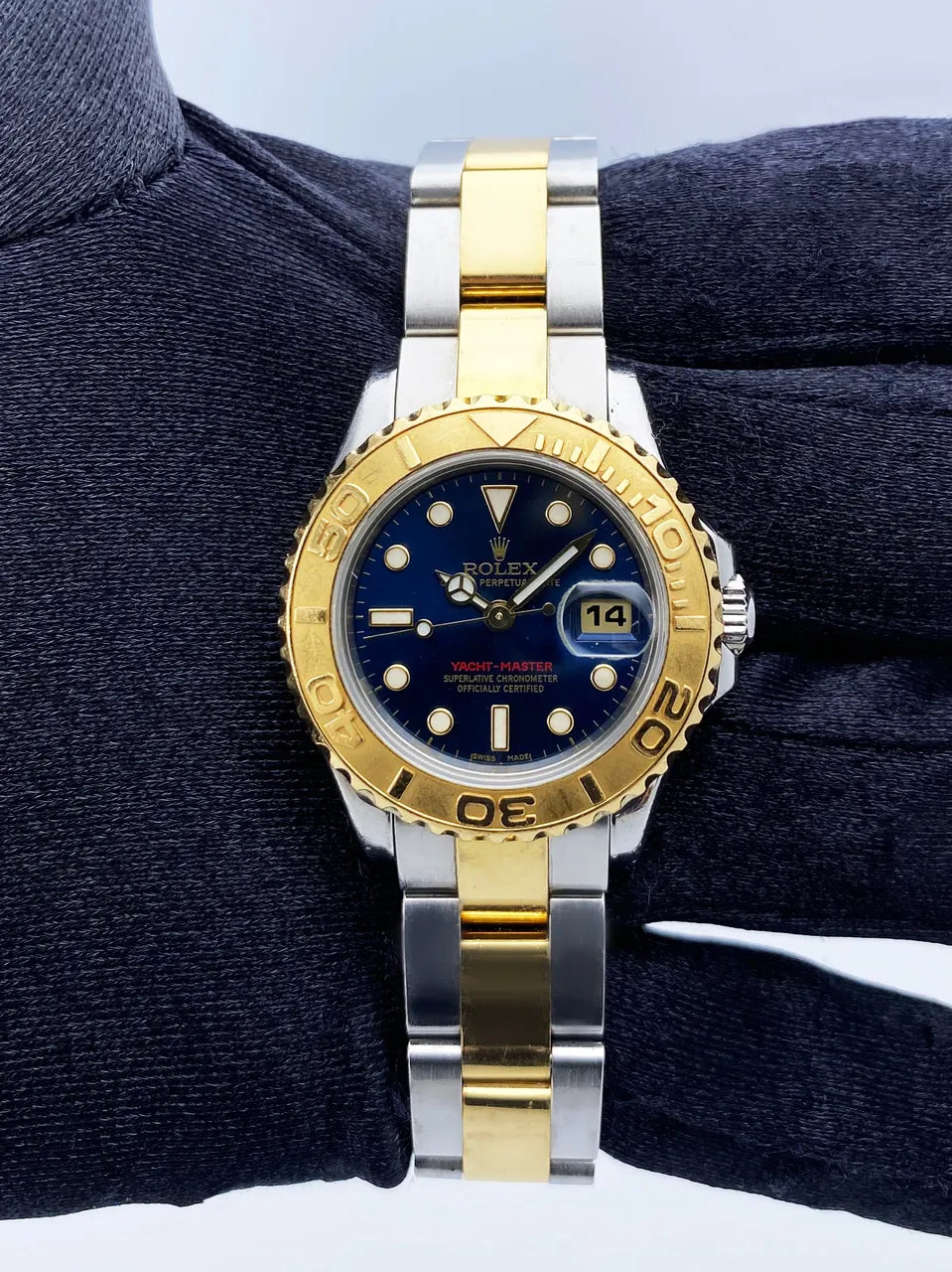 Rolex Yacht-Master Blue Two-Tone - Hình 3