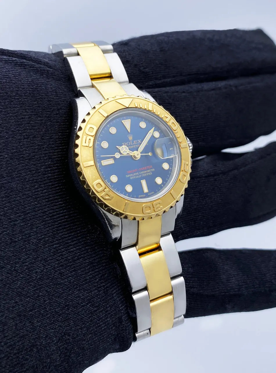 Rolex Yacht-Master Blue Two-Tone - Hình 4