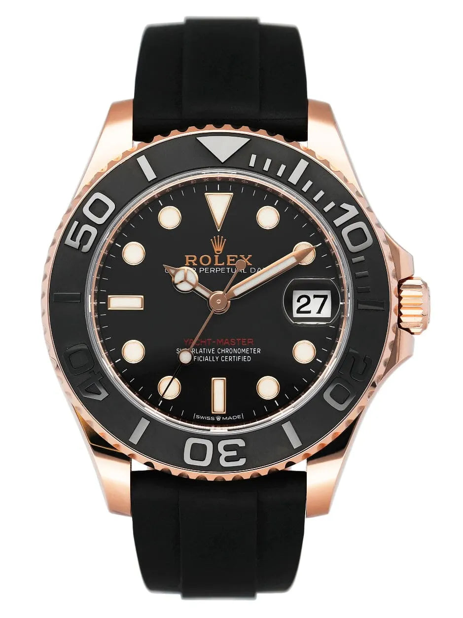 Rolex Rose Gold Rubber yacht