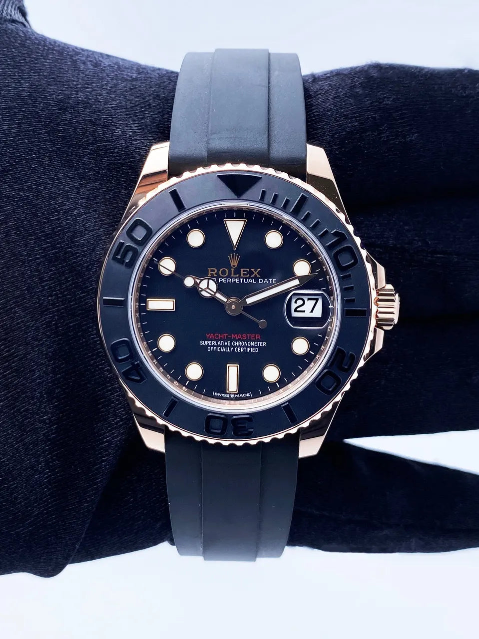 Rolex Rose Gold Watch - Hình 3