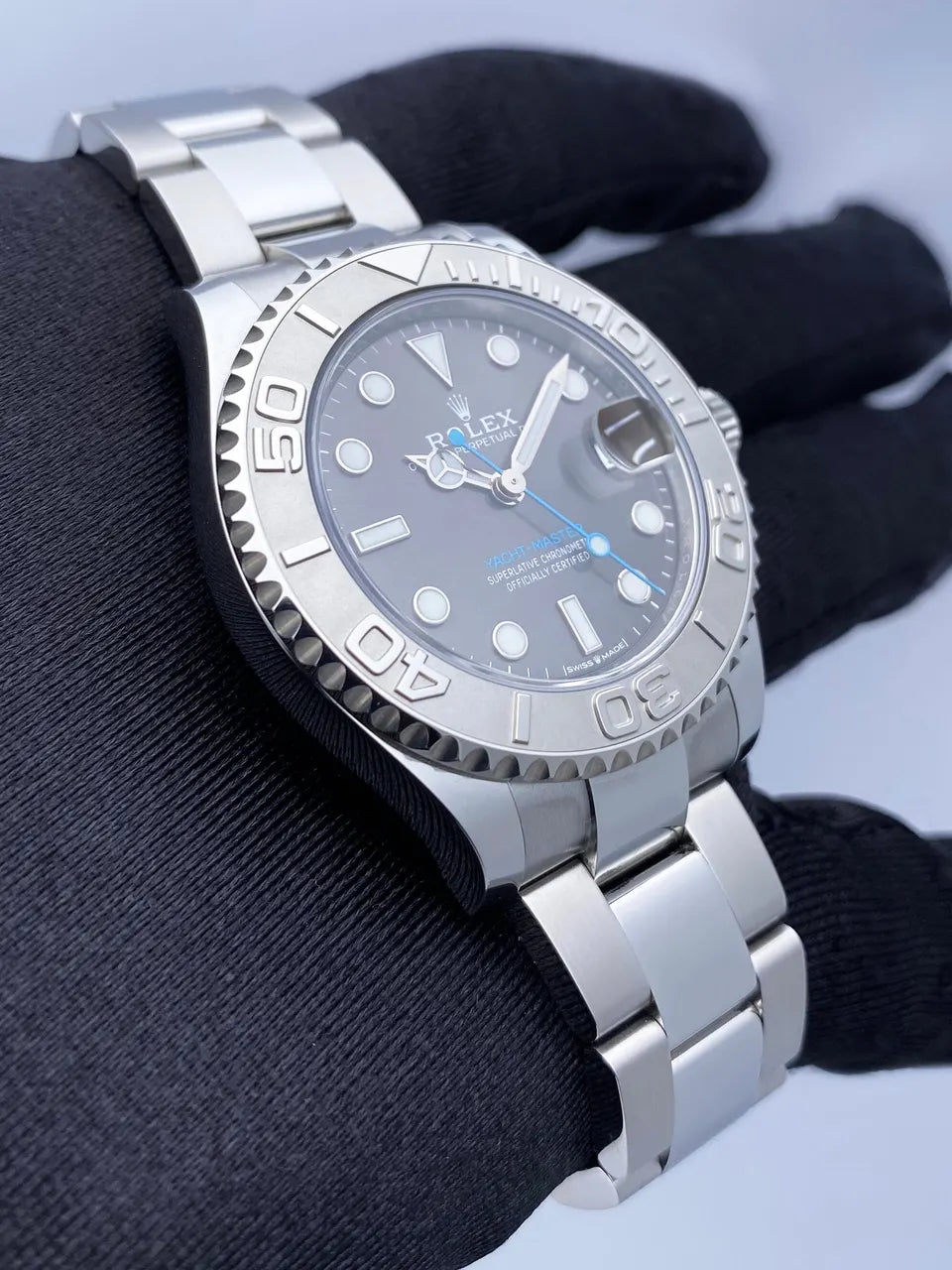 Rolex Rhodium Yacht-Master 40 - Hình 3