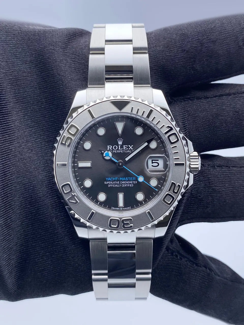 Rolex Rhodium Yacht-Master 40 - Hình 2