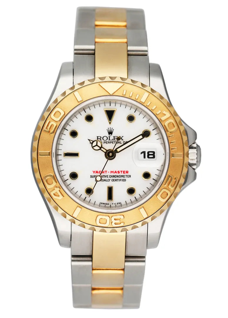 gold Rolex Two-Tone Yacht-Master