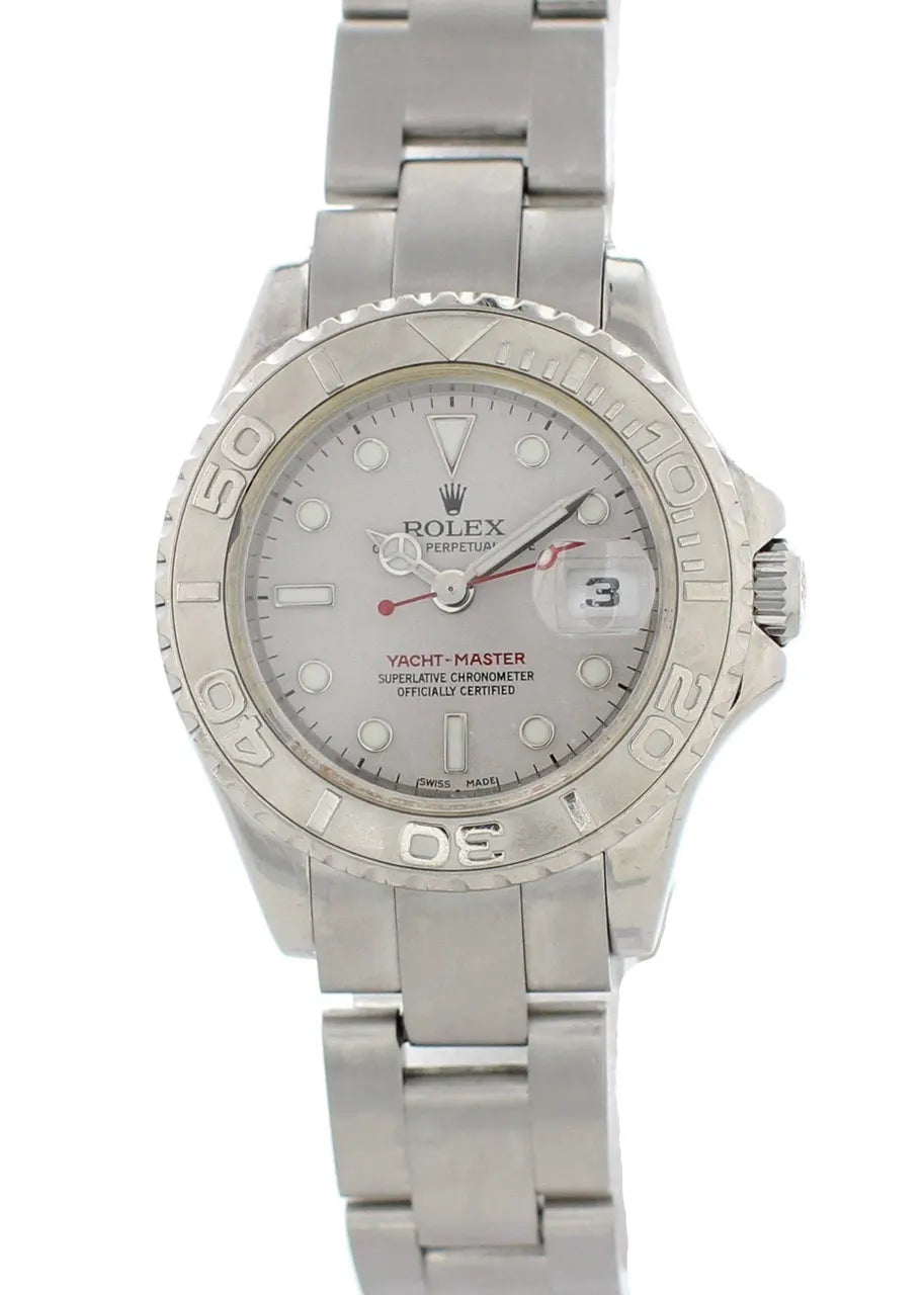 dial Rolex Yacht-Master Silver