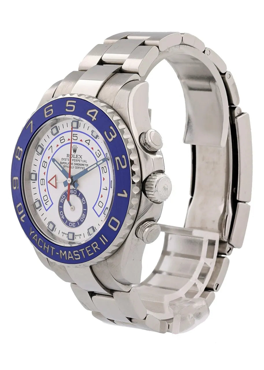 blue Rolex Yacht-Master II