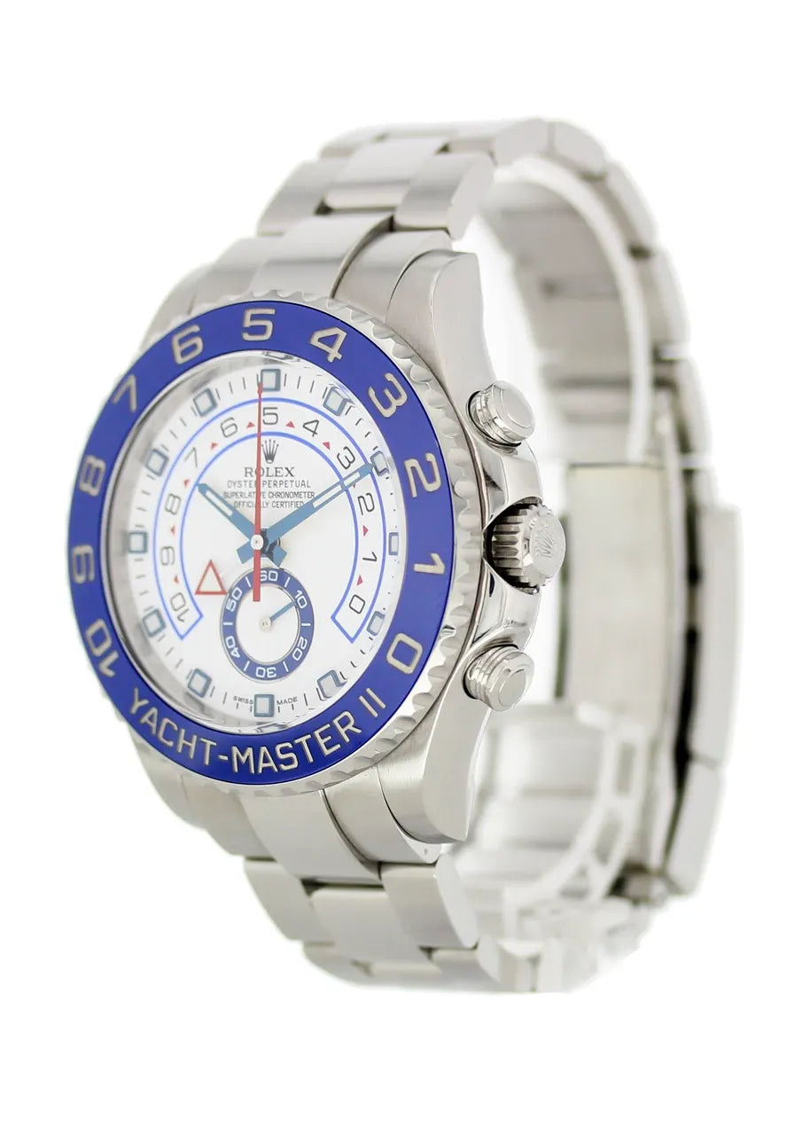 yacht Rolex Blue Bezel Chronograph