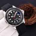 Rolex Black Rubber Watch