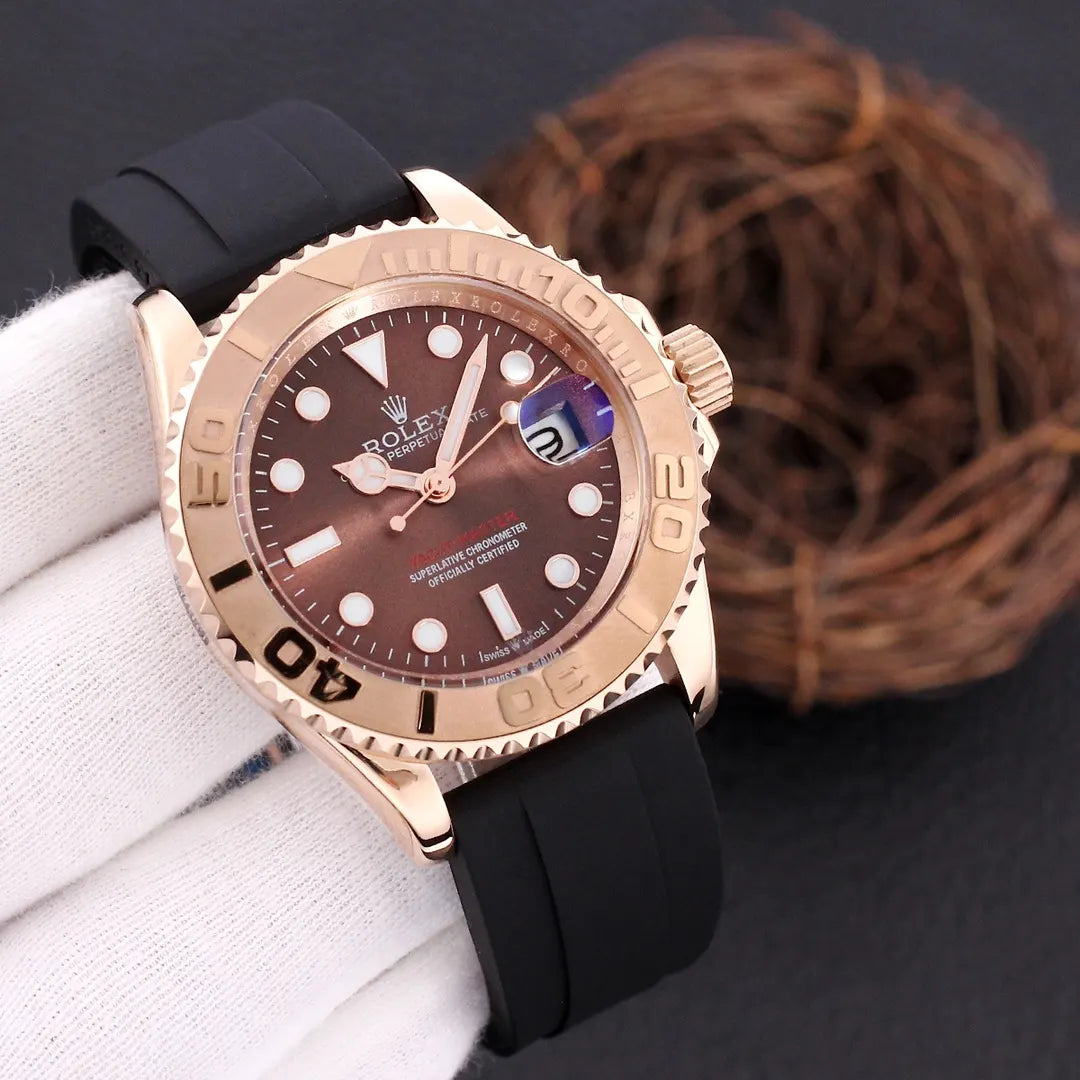 dial Rolex Chocolate Yacht-Master