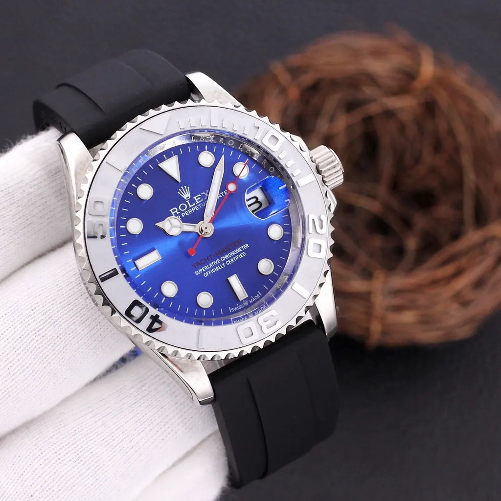 Rolex Yacht-Master Blue Dial stainless - Hình 2