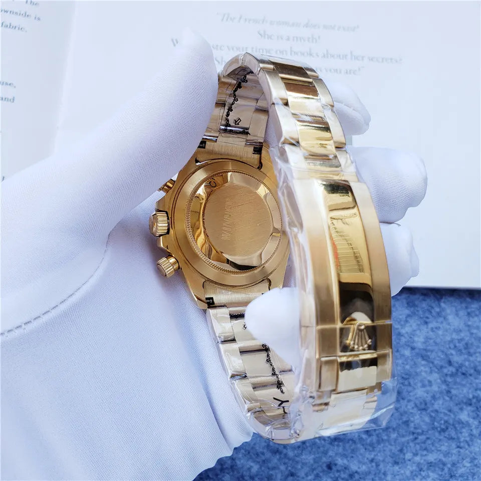 Rolex Gold Black Daytona - Hình 2