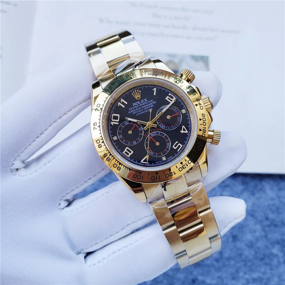Rolex Gold Black Daytona - Hình 6