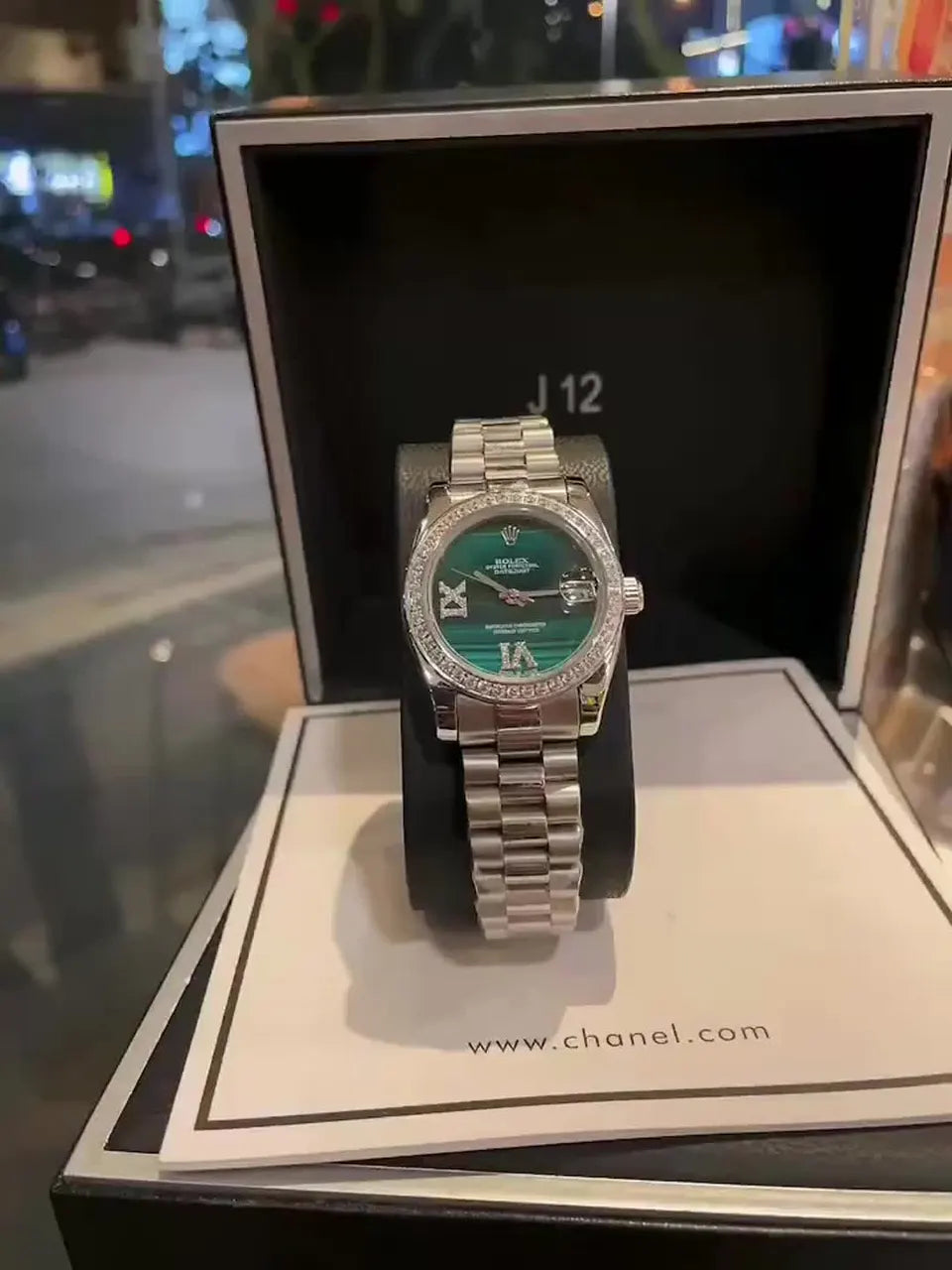 Rolex Green Dial Diamond