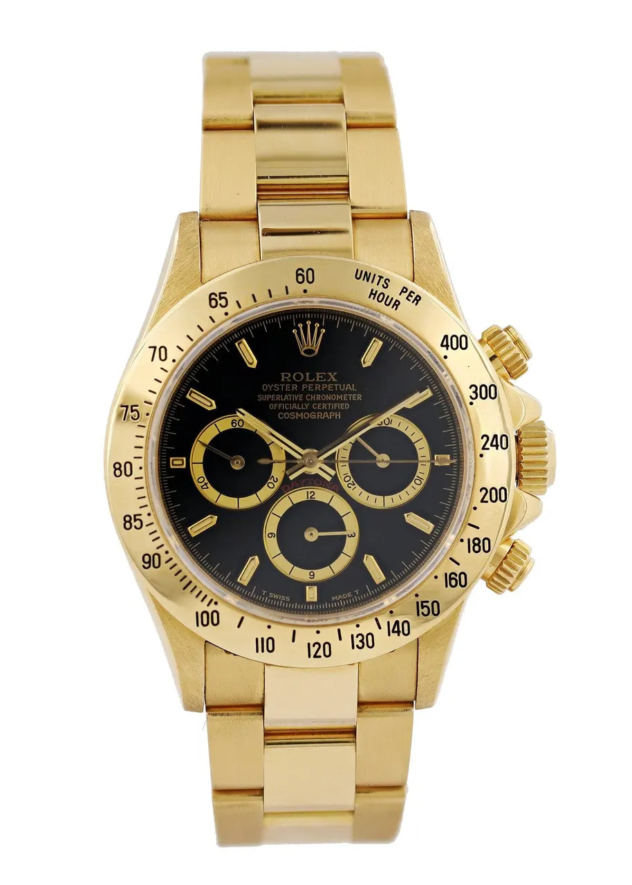 Rolex Daytona Gold Black - Hình 2