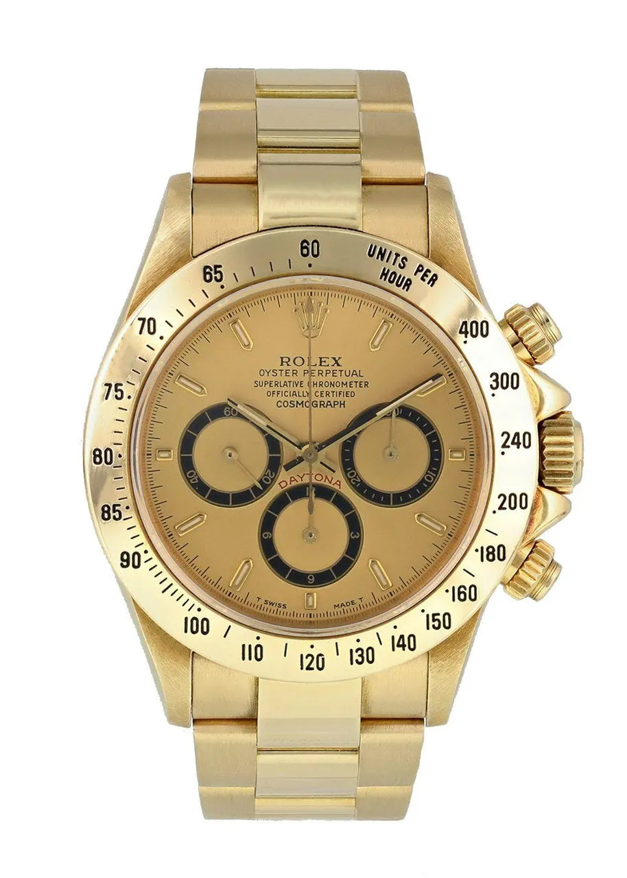 dial Rolex Daytona Gold Champagne