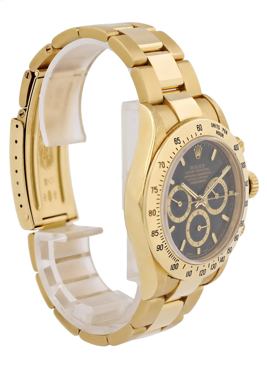 Rolex Daytona Gold Black - Hình 3