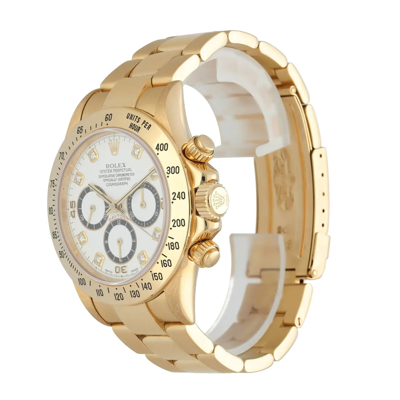 Rolex Daytona Gold Diamond - Hình 3