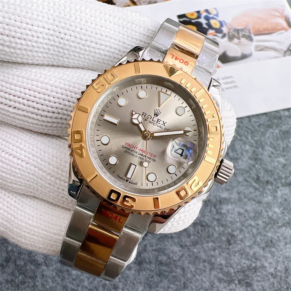 Rolex Rhodium Dial Yacht-Master - Hình 2